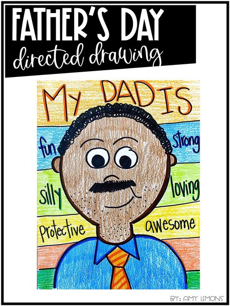 father's day directed drawing|More.